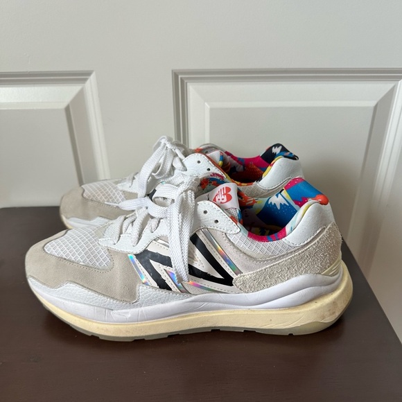 New Balance 57/40 The Intelligent Choice Men’s 10.5 Pride Pack USA Sneaker - Picture 1 of 9
